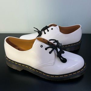New Dr. Martens White Low Top Shoes